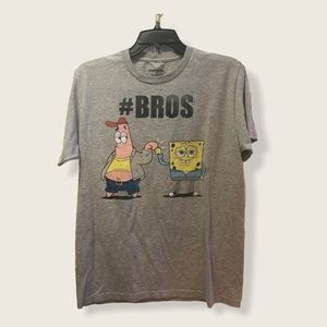 SpongeBob and Patrick mens’s tshirt